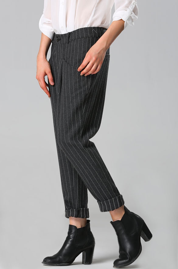 spodnie garniturowe oversize dresslink